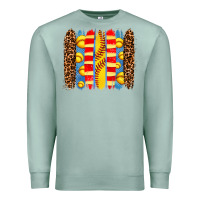 Seafoam softball  brushstrokes Premium Sweatshirt - AdoDesignShop