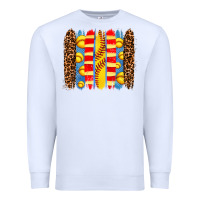 White softball  brushstrokes Premium Sweatshirt - AdoDesignShop