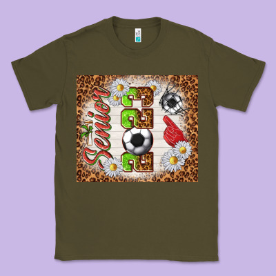 Senior 2023 Soccer Classic Tee Designed By Tumblerdesignbyshophia
