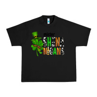 Black St. Patrick's Mister shenanigans Urban Heavy Tee - OliviaCreatesArt