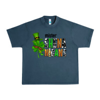 Midnight Navy St. Patrick's Mister shenanigans Urban Heavy Tee - OliviaCreatesArt