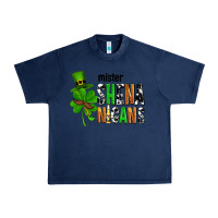 Navy St. Patrick's Mister shenanigans Urban Heavy Tee - OliviaCreatesArt
