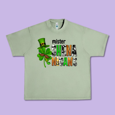 St. Patrick's Mister Shenanigans Urban Heavy Tee Designed By Oliviacreatesart