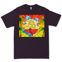 Plum the beach is calling Premium Tee - TumblerDesignByShophia