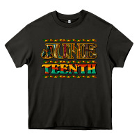 Asphalt juneteenth Heavy Core Tee - NancyCooperArtShop