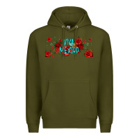 Army Green viva mexico long live mexico Premium Hoodie - Jasminsmagicworld