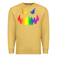 Antique Gold halloween gay lesbians pride pumpkin lgbt pride Premium Sweatshirt - maiPhamDesign