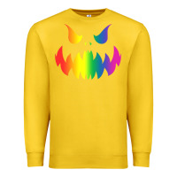 Lemon halloween gay lesbians pride pumpkin lgbt pride Premium Sweatshirt - maiPhamDesign