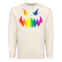 Sandshell halloween gay lesbians pride pumpkin lgbt pride Premium Sweatshirt - maiPhamDesign