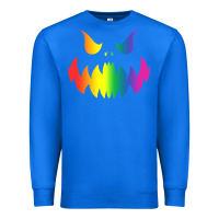 True Royal halloween gay lesbians pride pumpkin lgbt pride Premium Sweatshirt - maiPhamDesign