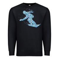 Black ski vacation t  shirt snowboard snowboarder snowboarding t  shirt Premium Sweatshirt - maiPhamDesign