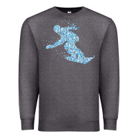 Charcoal Heather ski vacation t  shirt snowboard snowboarder snowboarding t  shirt Premium Sweatshirt - maiPhamDesign