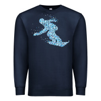 Navy ski vacation t  shirt snowboard snowboarder snowboarding t  shirt Premium Sweatshirt - maiPhamDesign