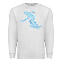 Oatmeal Heather ski vacation t  shirt snowboard snowboarder snowboarding t  shirt Premium Sweatshirt - maiPhamDesign
