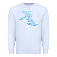 White ski vacation t  shirt snowboard snowboarder snowboarding t  shirt Premium Sweatshirt - maiPhamDesign