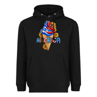 Black ice cream america Heavyweight Hoodie - AdoDesignShop
