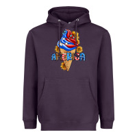 Plum ice cream america Heavyweight Hoodie - AdoDesignShop