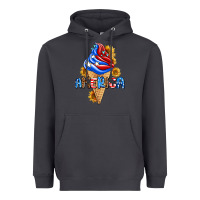 Smoke ice cream america Heavyweight Hoodie - AdoDesignShop