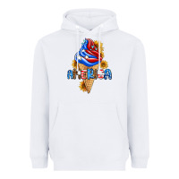 White ice cream america Heavyweight Hoodie - AdoDesignShop