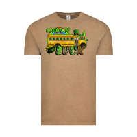 Vintage Coffee Loads of luck School bus Vintage Tee - CowGirlArtShop