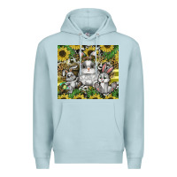 Blue Mist easter Premium Hoodie - CowhideDigitalArt