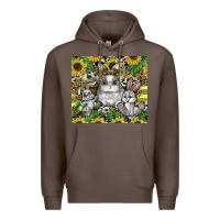 Coffee easter Premium Hoodie - CowhideDigitalArt
