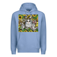 Colony Blue easter Premium Hoodie - CowhideDigitalArt