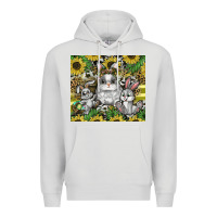 Dove Grey easter Premium Hoodie - CowhideDigitalArt