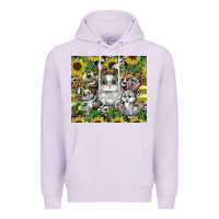 Lilac easter Premium Hoodie - CowhideDigitalArt