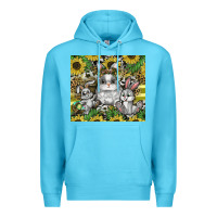 Ocean Blue easter Premium Hoodie - CowhideDigitalArt