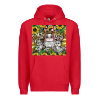 Red easter Premium Hoodie - CowhideDigitalArt