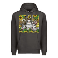 Smoke easter Premium Hoodie - CowhideDigitalArt
