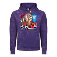 Cloud Purple Soccer Cold Drink Frappe Vintage Hoodie - FaDigitalArtStudio