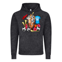 Vintage Black Soccer Cold Drink Frappe Vintage Hoodie - FaDigitalArtStudio