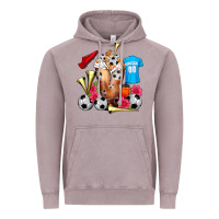 Vintage Zinc Soccer Cold Drink Frappe Vintage Hoodie - FaDigitalArtStudio