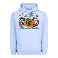 Pigment Grape Ice with god all things are possible matthew 19 26 Urban Hoodie - JahusDesignShop