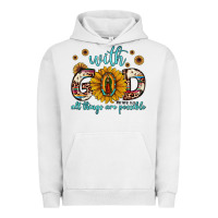 Pigment Lunar Rock with god all things are possible matthew 19 26 Urban Hoodie - JahusDesignShop