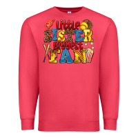 Cardinal little sister biggest fan softball Premium Sweatshirt - AdoDesignShop