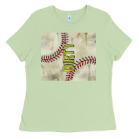 Matcha dirty baseball Ladies Tee - TumblerDesignByShophia