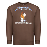 Chestnut 88 FINGERS LOUIE ART Premium Sweatshirt - maiPhamDesign