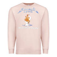 Pale Pink 88 FINGERS LOUIE ART Premium Sweatshirt - maiPhamDesign