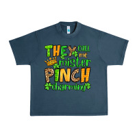 Midnight Navy St. Patrick's They call me mister pinch charming Urban Heavy Tee - OliviaCreatesArt