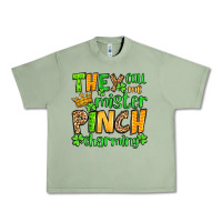 Oil Green St. Patrick's They call me mister pinch charming Urban Heavy Tee - OliviaCreatesArt