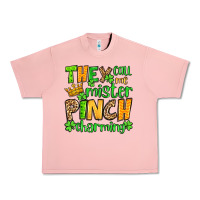 Salmon St. Patrick's They call me mister pinch charming Urban Heavy Tee - OliviaCreatesArt