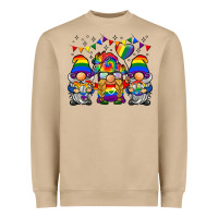 Mushroom lgbtq gnome Heavyweight Sweatshirt - BarkalooDesign