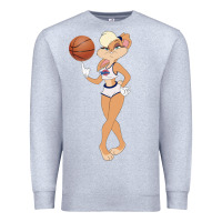 Heather Grey lola bunny Premium Sweatshirt - maiPhamDesign