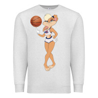 Oatmeal Heather lola bunny Premium Sweatshirt - maiPhamDesign