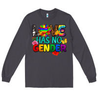 Smoke love has no gender pride Long Sleeve Tee - FaDigitalArtStudio