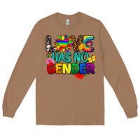 Toasted Coconut love has no gender pride Long Sleeve Tee - FaDigitalArtStudio