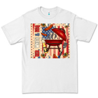 White red white and bbq usa flag Premium Tee - TumblerDesignByShophia